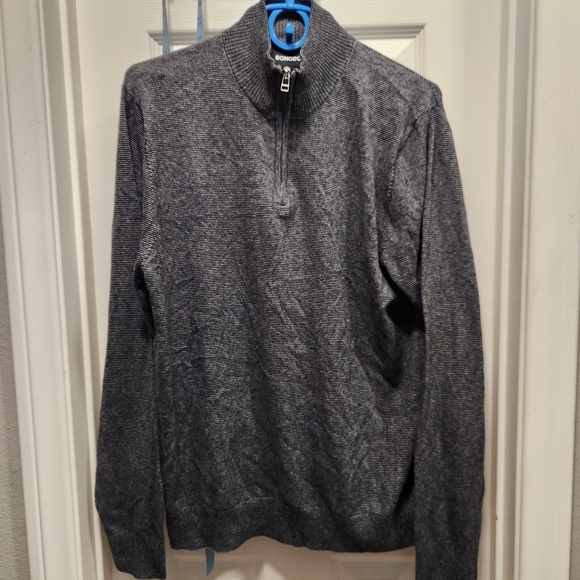 Bonobos Washable Cotton Cashmere Half-Zip size L - Picture 1 of 7